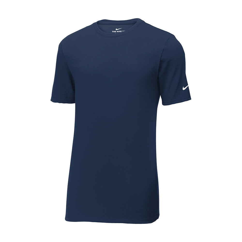 Nike Dri-FIT Cotton/Poly Tee - College Navy