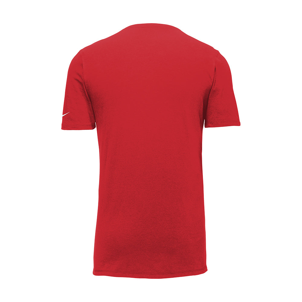 Nike Dri-FIT Cotton/Poly Tee - Gym Red