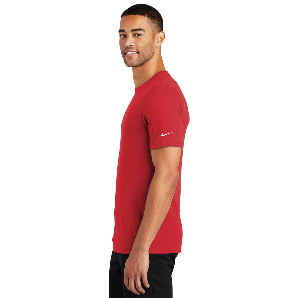 Nike Dri-FIT Cotton/Poly Tee - Gym Red