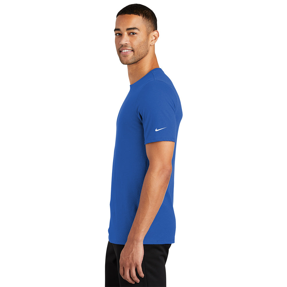 Nike Dri-FIT Cotton/Poly Tee - Rush Blue