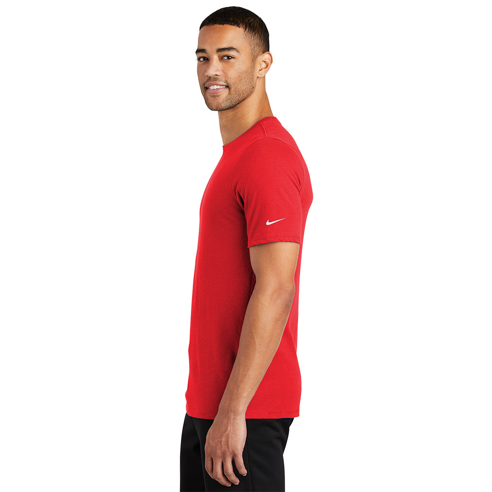 Nike Dri-FIT Cotton/Poly Tee - University Red