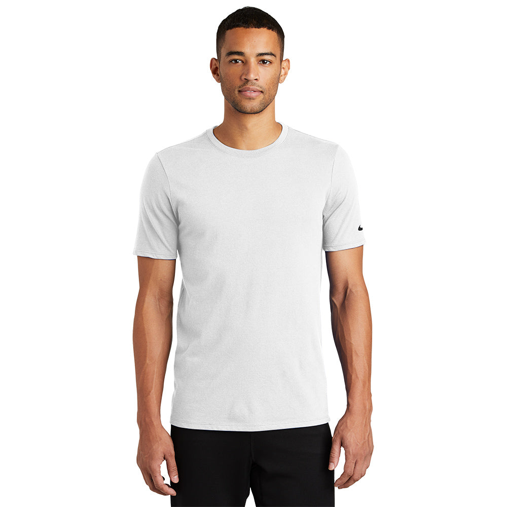 Nike Dri-FIT Cotton/Poly Tee - White