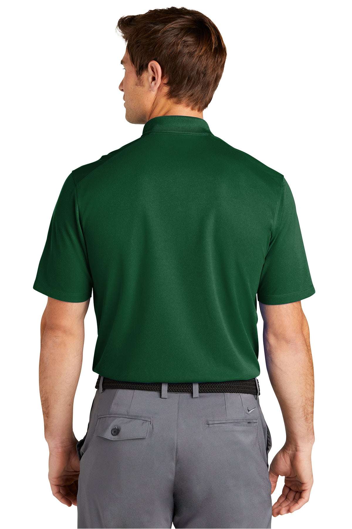 Nike Dri-FIT Micro Pique 2.0 Short Sleeve Polo - George Green