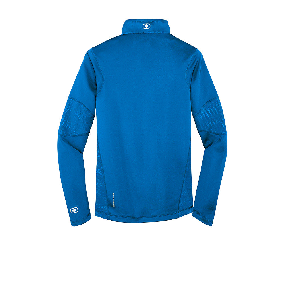 OGIO® Fulcrum 1/4-Zip - Electric Blue