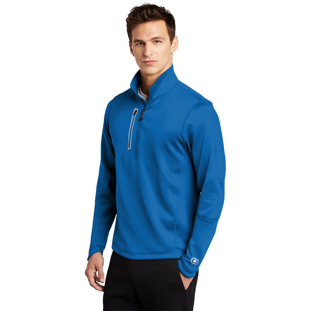 OGIO® Fulcrum 1/4-Zip - Electric Blue