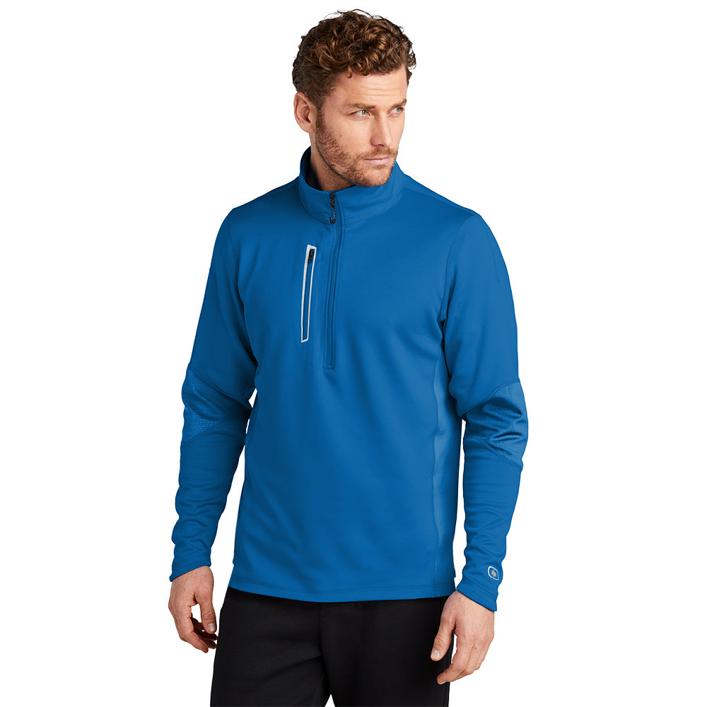 OGIO® Fulcrum 1/4-Zip - Electric Blue