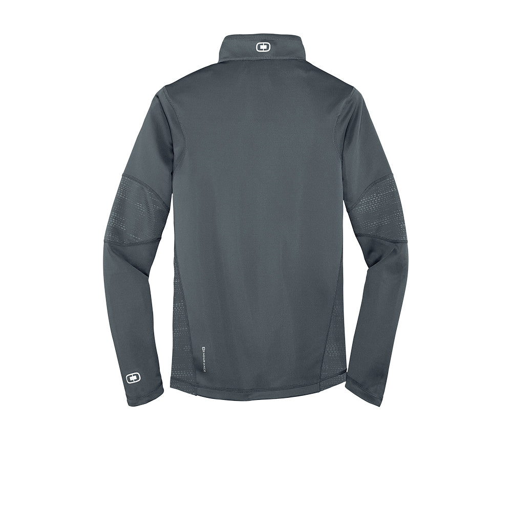 OGIO® Fulcrum 1/4-Zip -Gear Grey