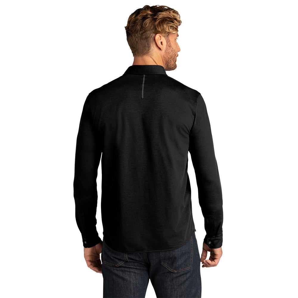 OGIO ® Code Stretch Long Sleeve Button-Up - Blacktop