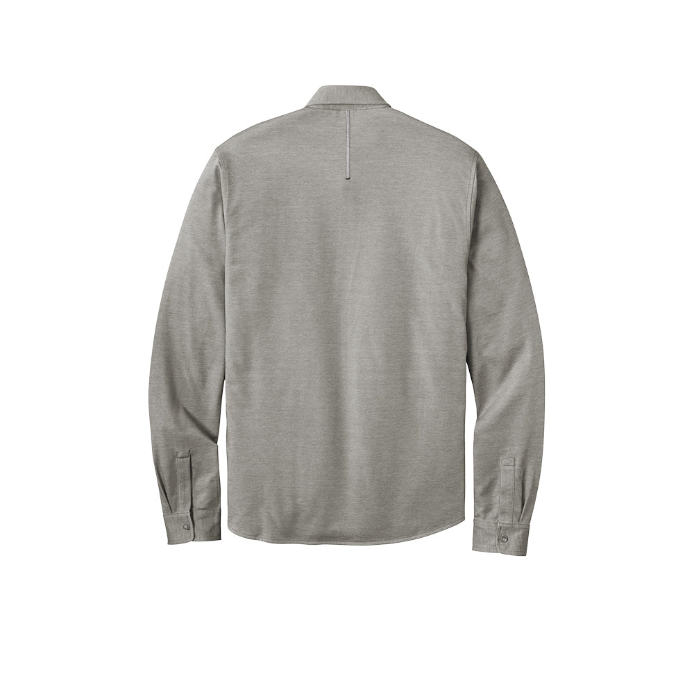 OGIO ® Code Stretch Long Sleeve Button-Up - Tamac Grey Heather