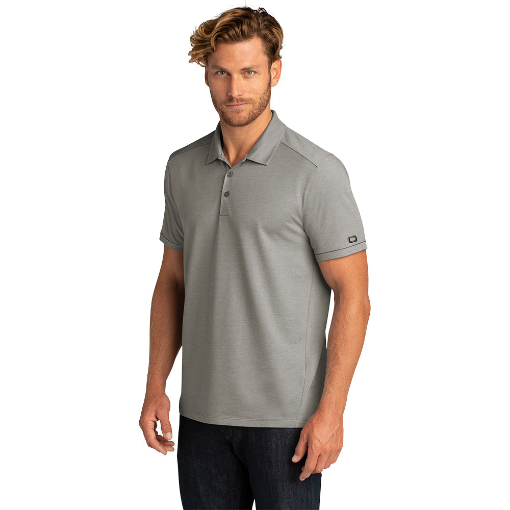 OGIO ® Code Stretch Polo - Tamac Grey Heather