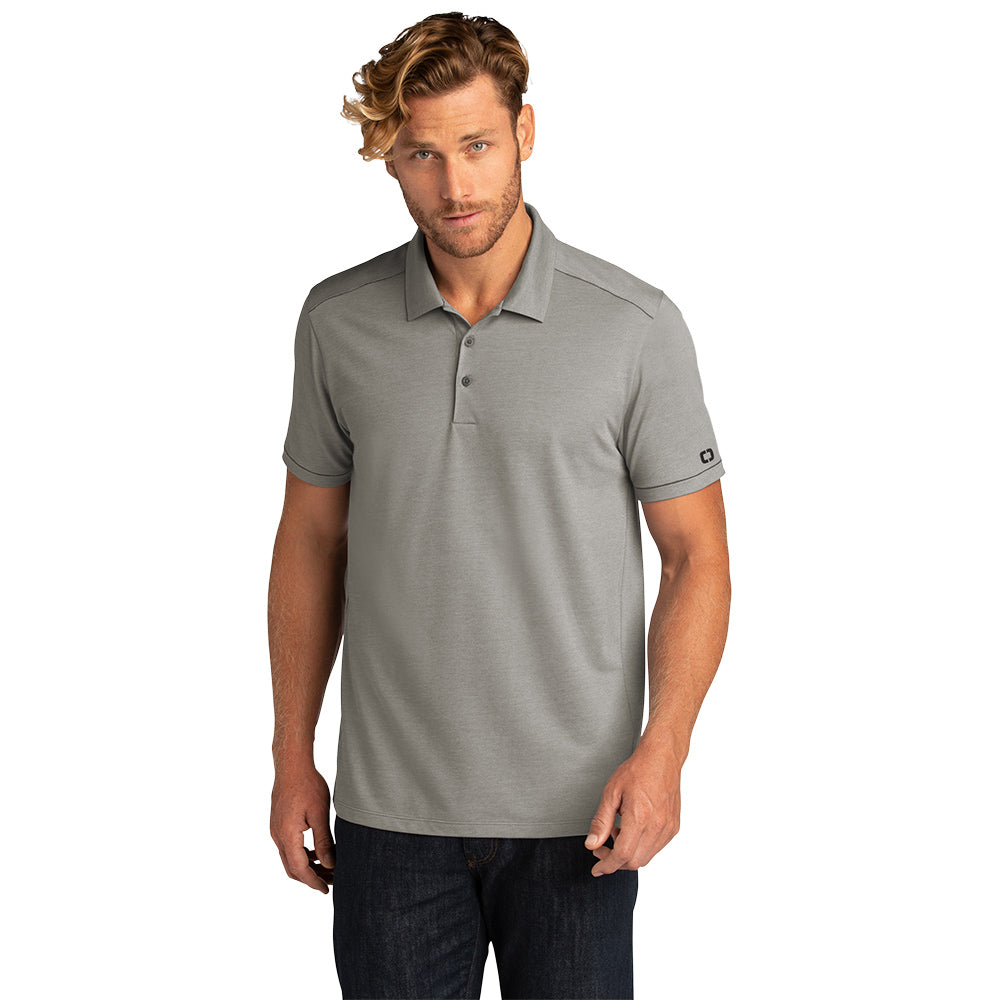 OGIO ® Code Stretch Polo - Tamac Grey Heather