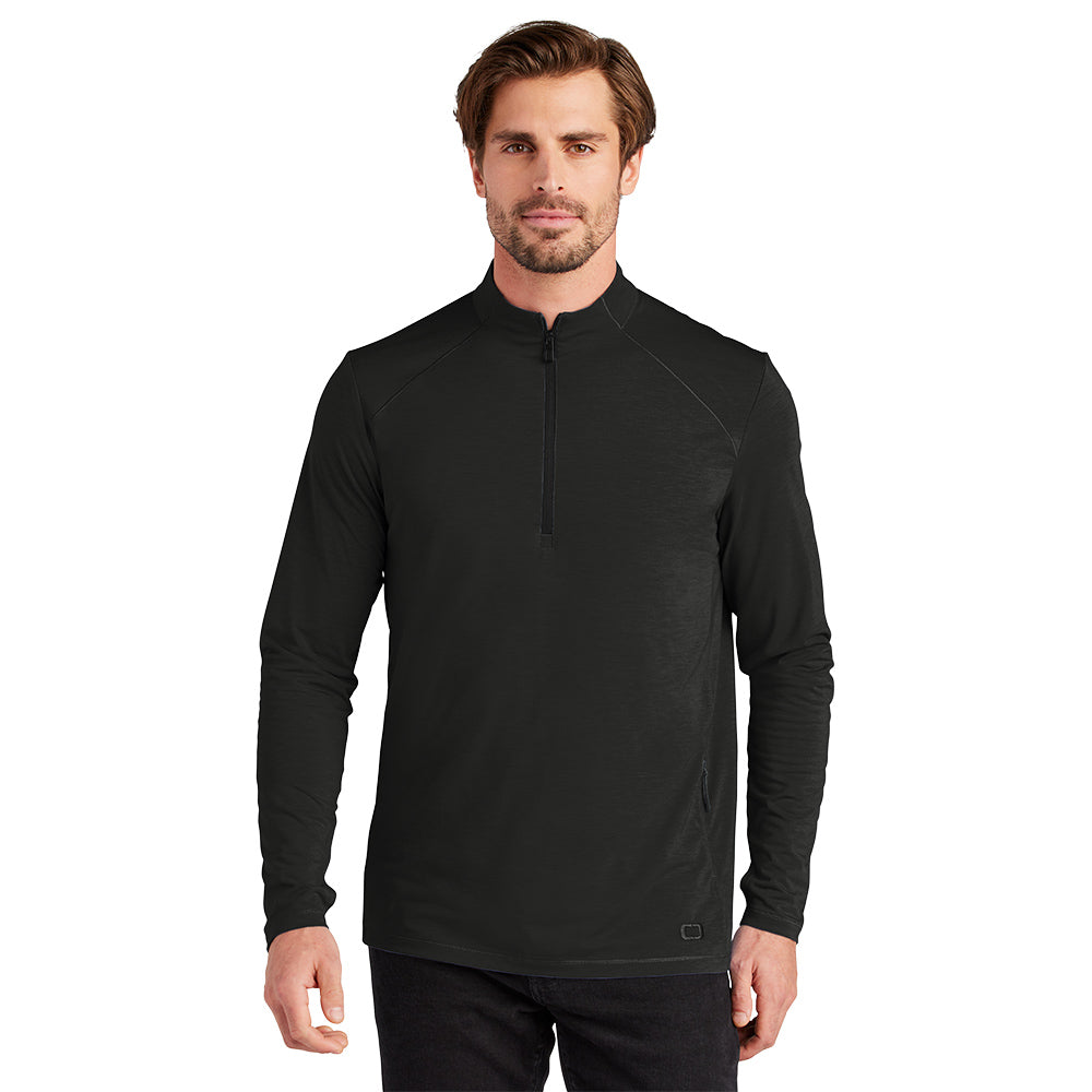 OGIO Motion 1/4 Zip - Blacktop