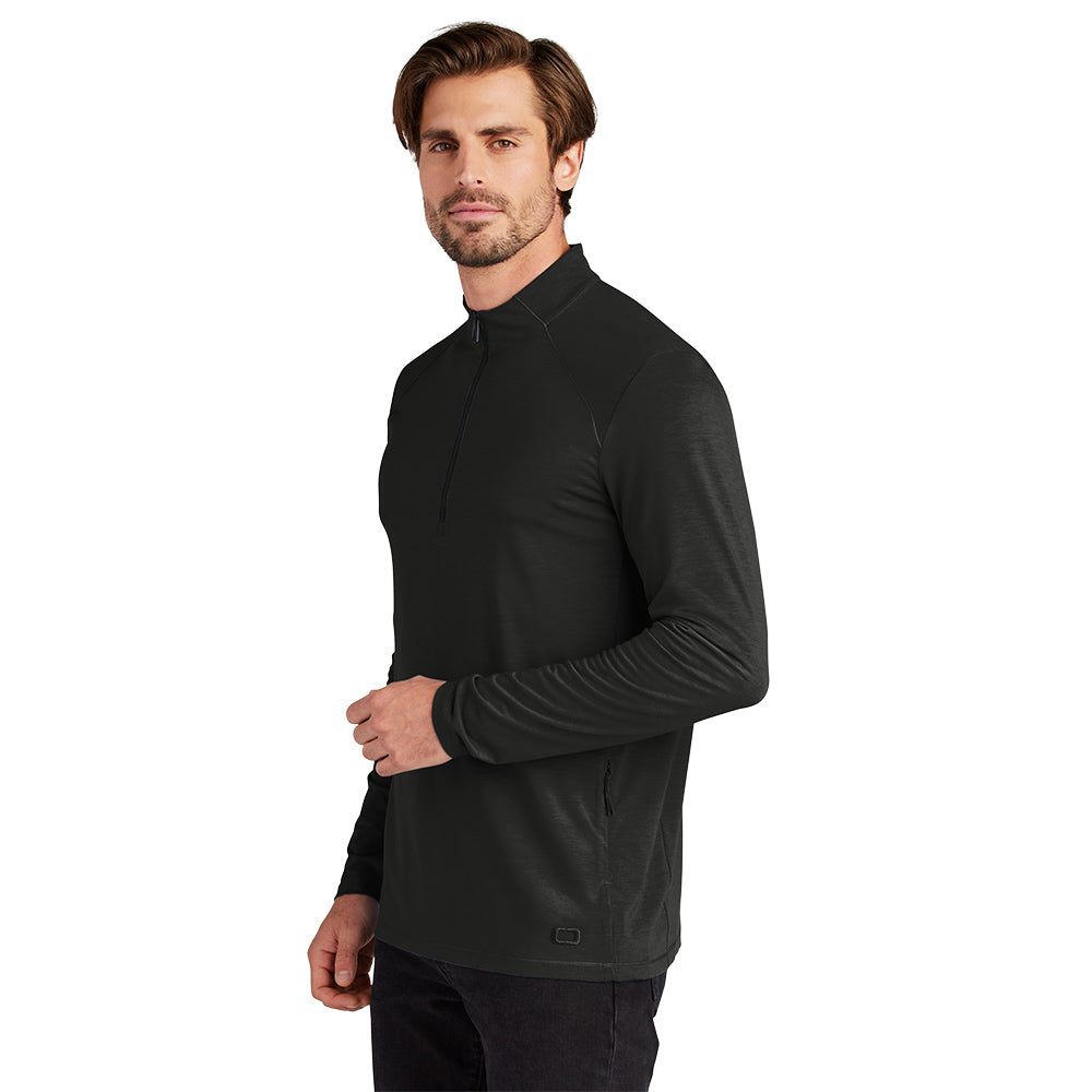 OGIO Motion 1/4 Zip - Blacktop