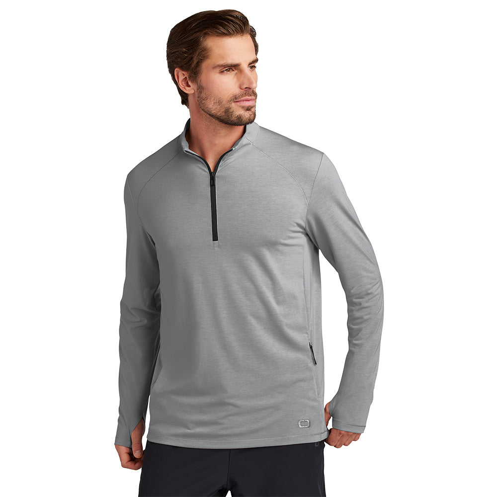 OGIO Motion 1/4 Zip - Greystone