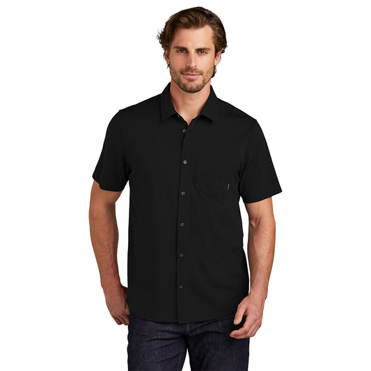 OGIO® Extend Short Sleeve Button-Up - Blacktop