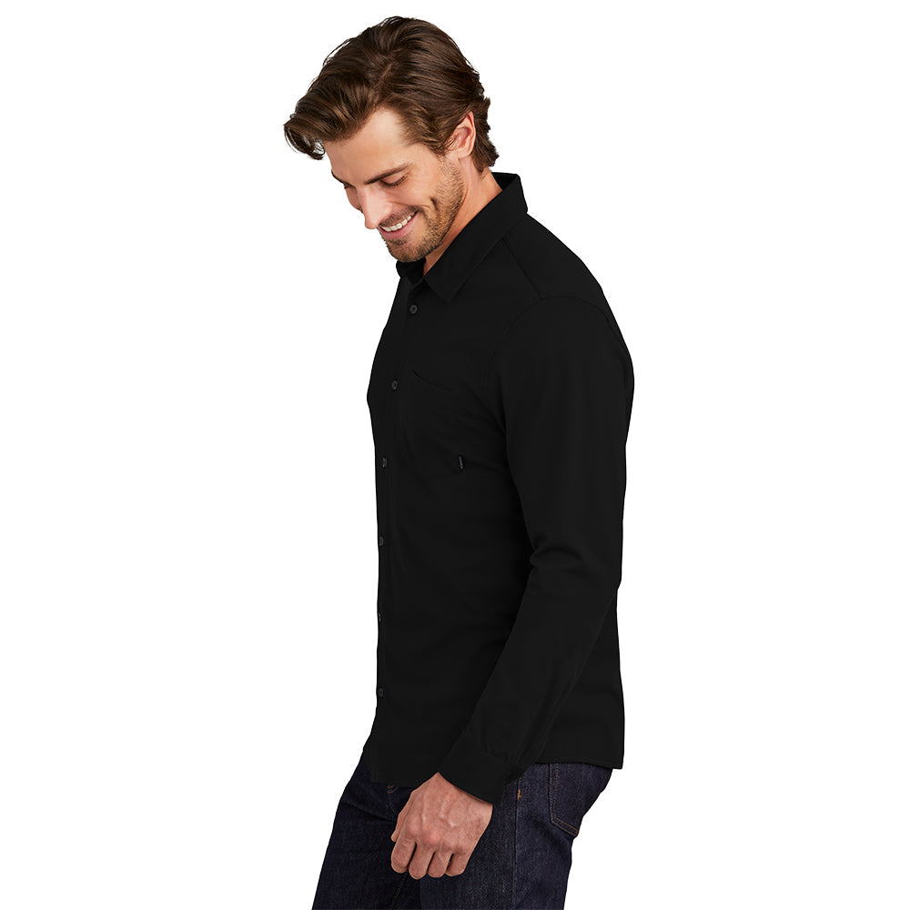 OGIO® Extend Long Sleeve Button-Up - Blacktop