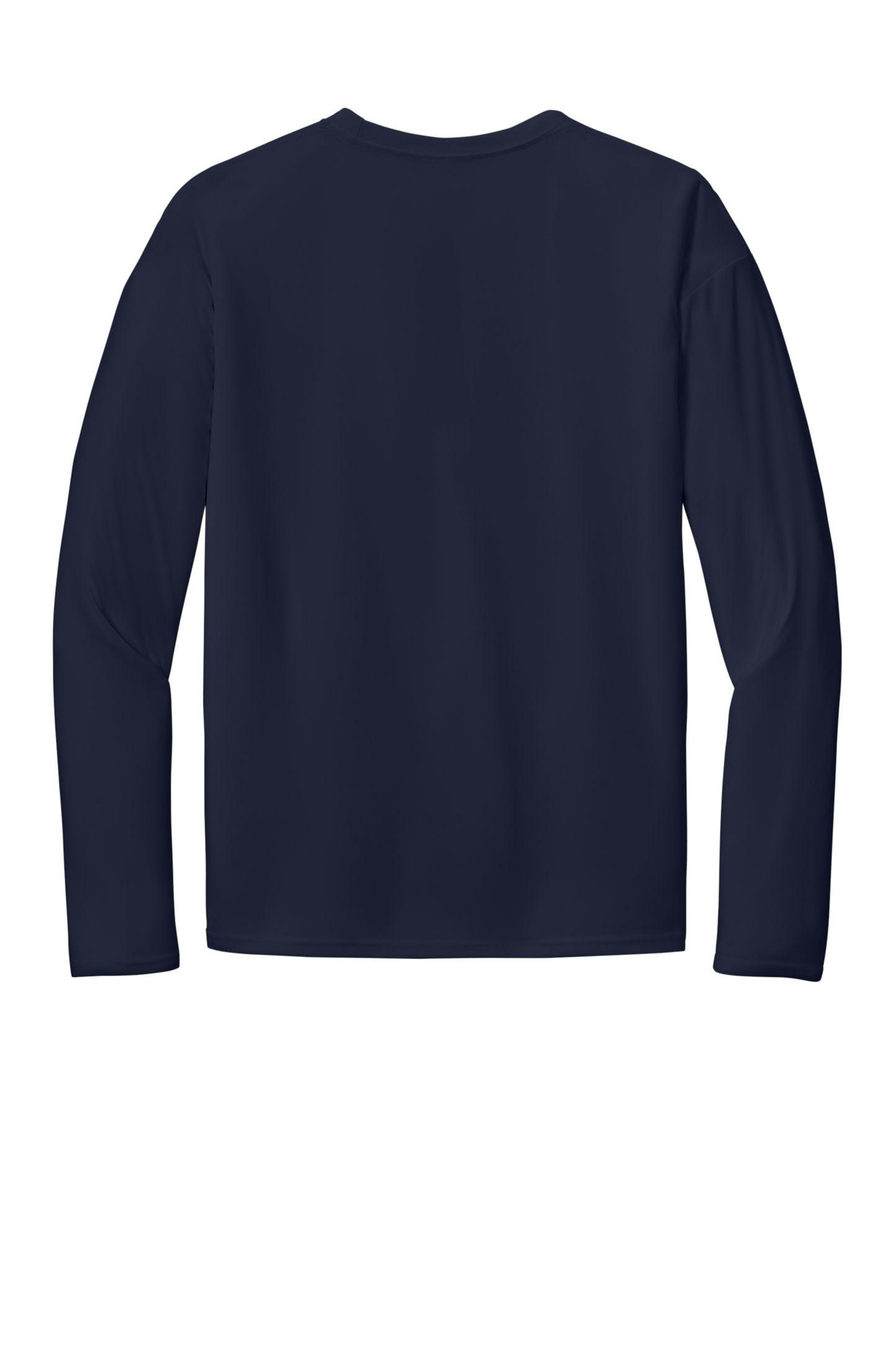 Port & Company® Long Sleeve Performance Tee - Deep Navy