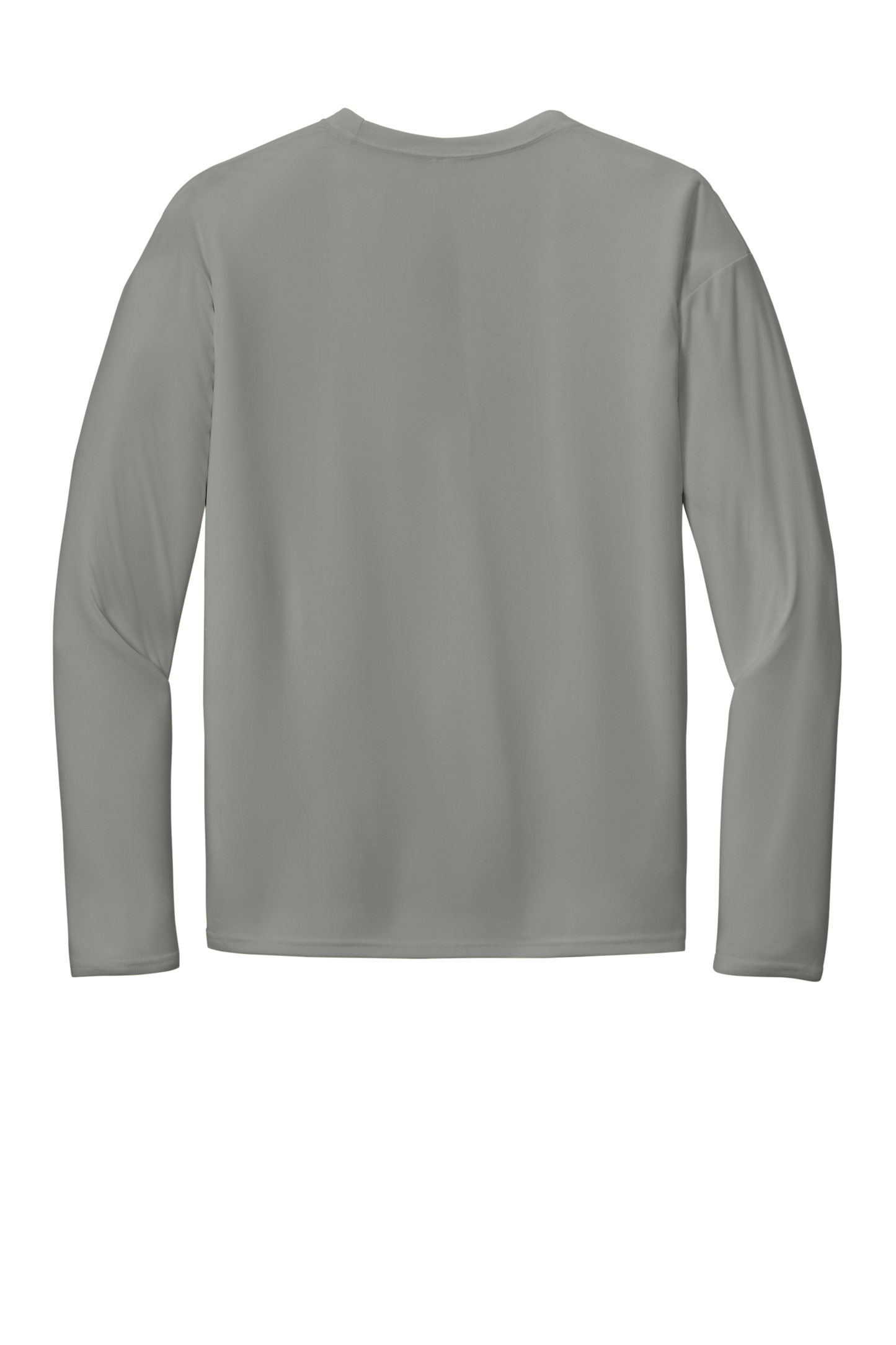 Port & Company® Long Sleeve Performance Tee - Grey Concrete