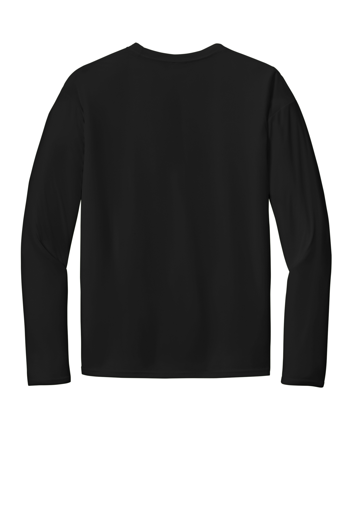 Port & Company® Long Sleeve Performance Tee - Jet Black