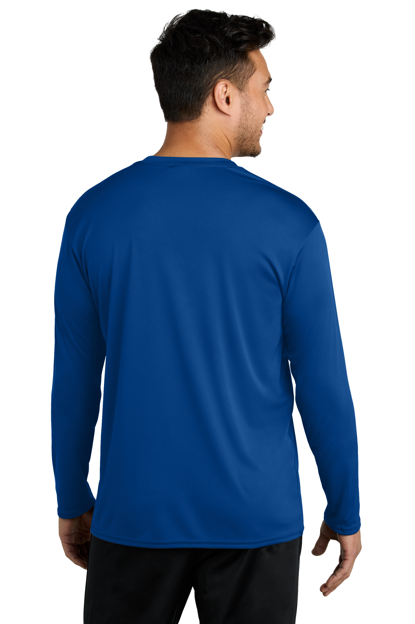 Port & Company® Long Sleeve Performance Tee - True Royal