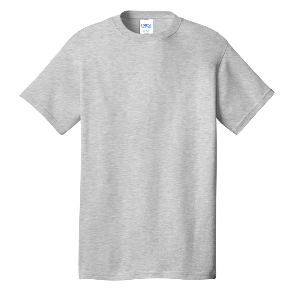 Port & Company® Core Cotton Tee - Ash