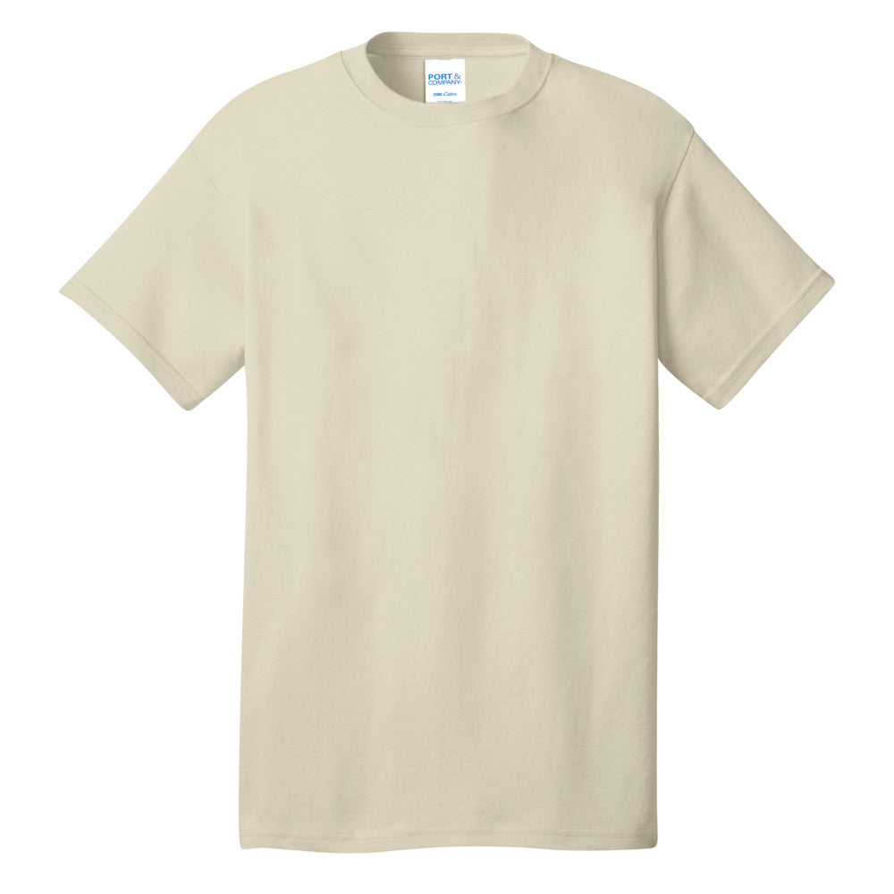 Port & Company® Core Cotton Tee - Natural