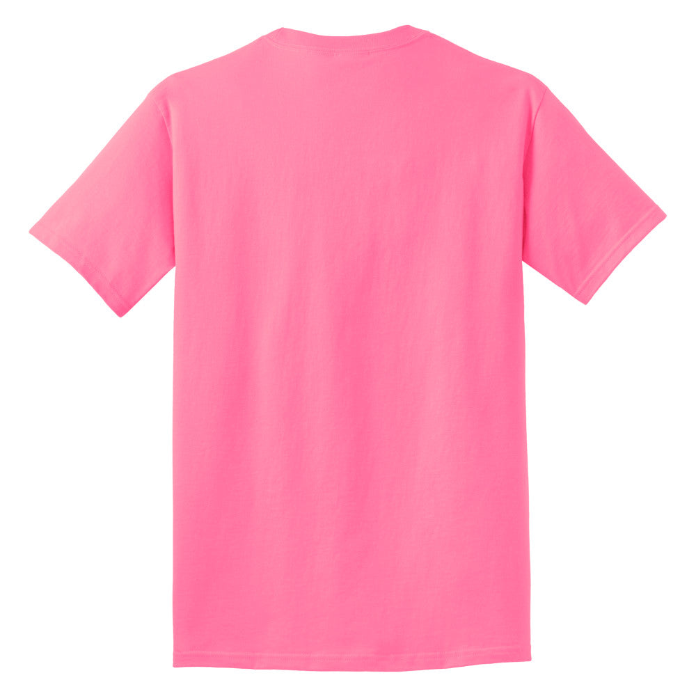 Port & Company® Core Cotton Tee - Neon Pink