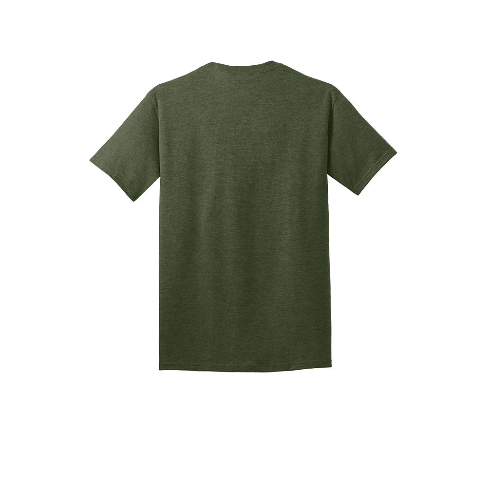 Port & Company® Core Cotton Tee - Olive Drab Green Heather