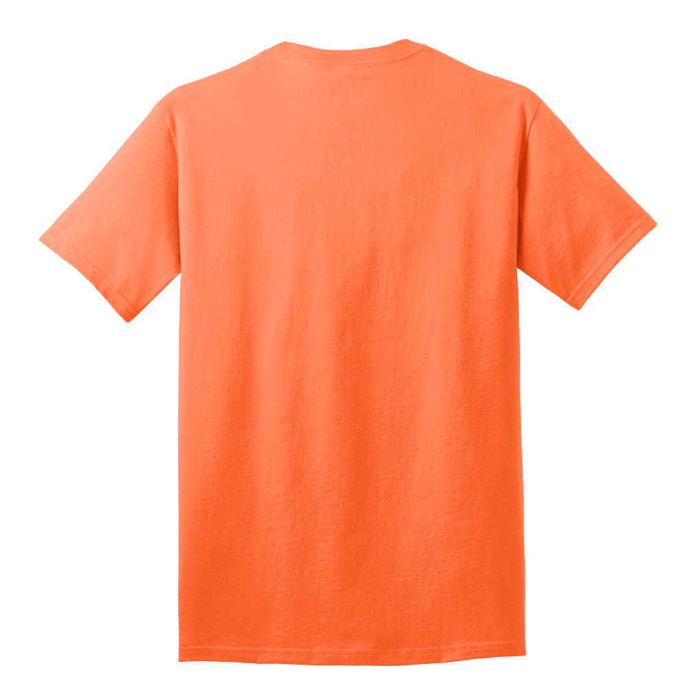 Port & Company® Core Cotton Tee - Neon Orange