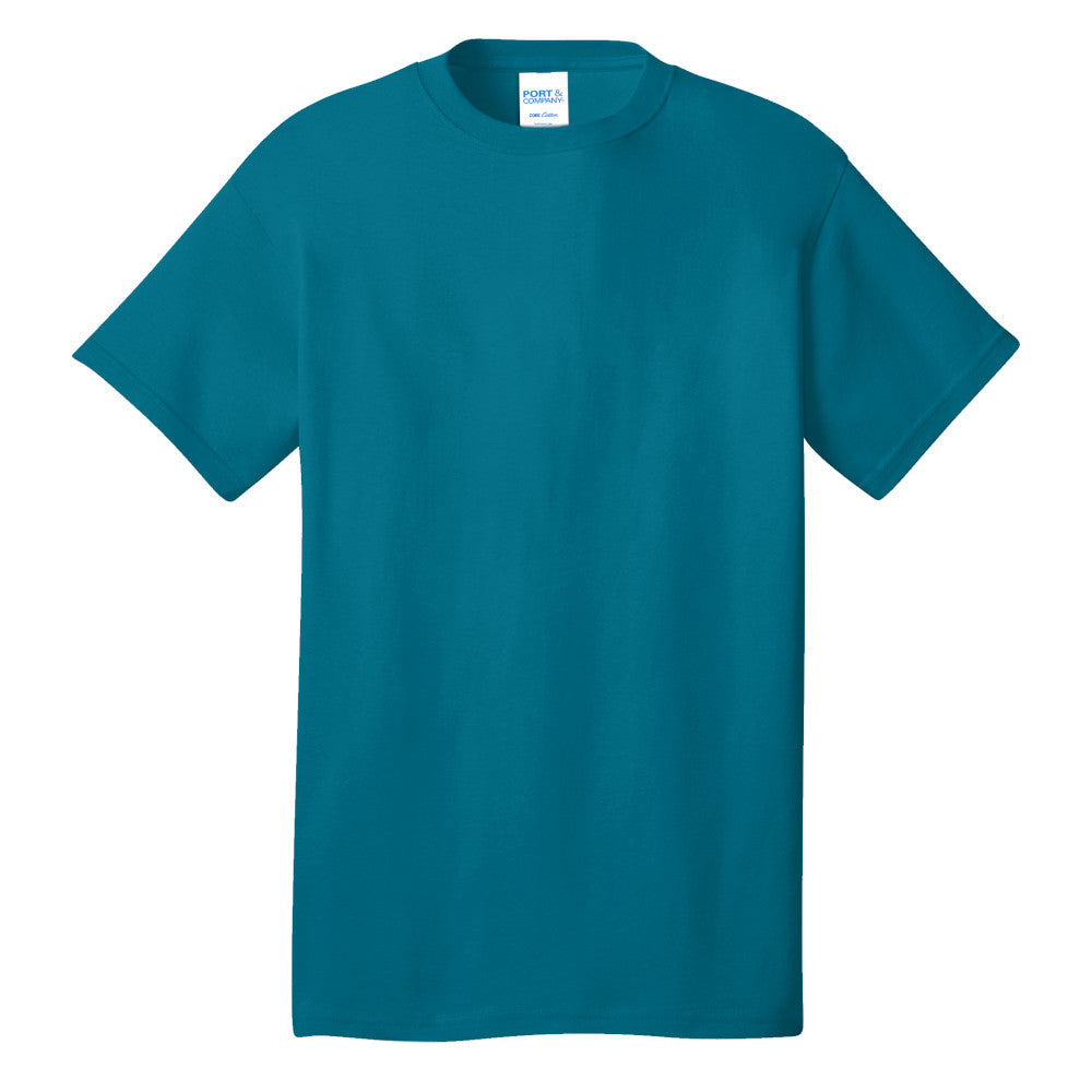 Port & Company® Core Cotton Tee - Teal