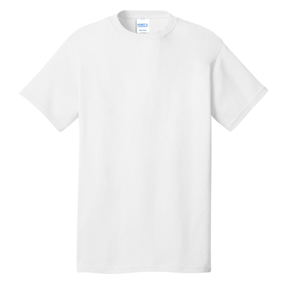 Port & Company® Core Cotton Tee - White