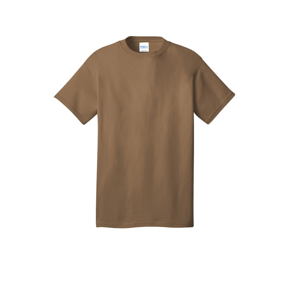 Port & Company® Core Cotton Tee - Woodland Brown