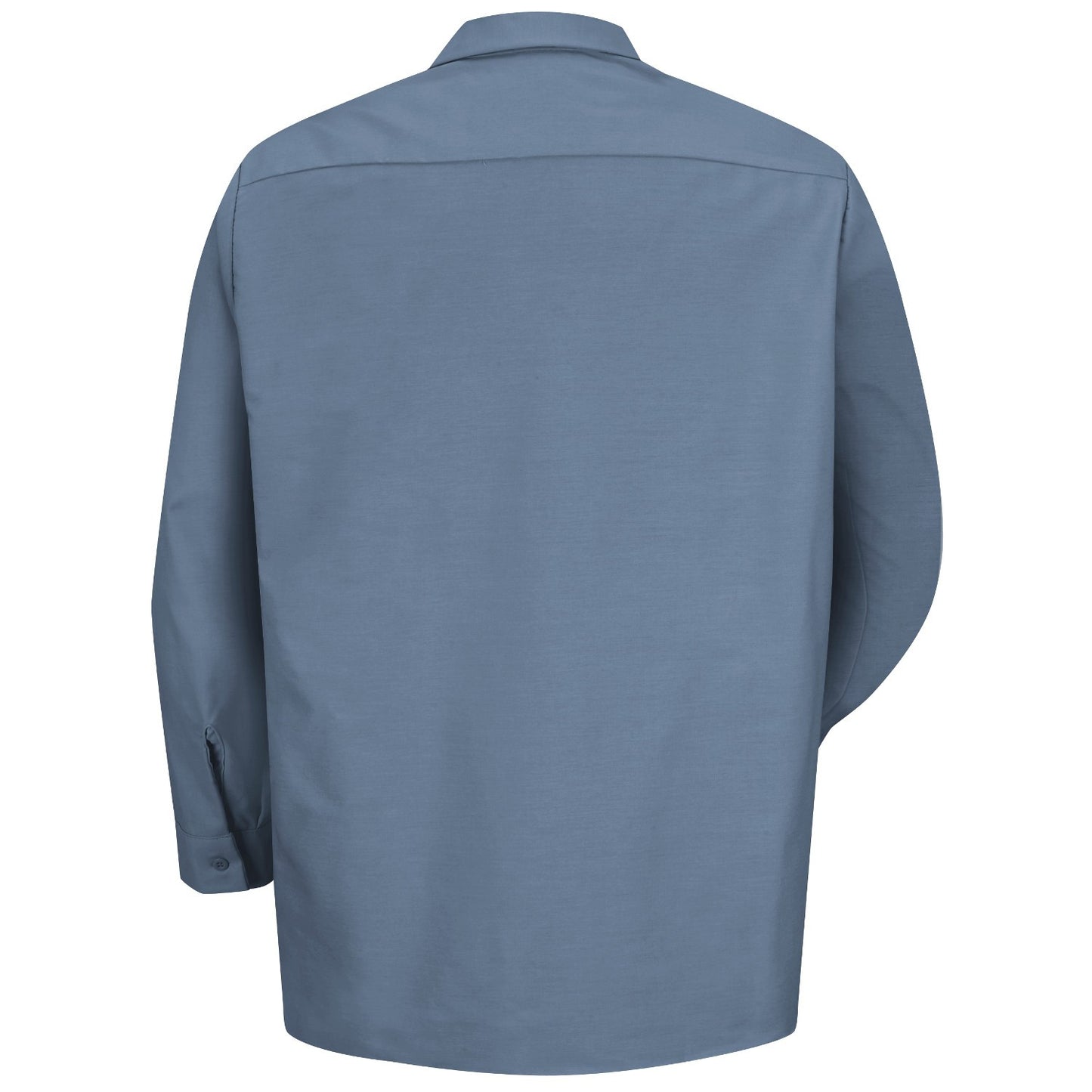 Industrial Work Shirt Long Sleeve - Postman Blue