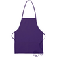 Deluxe Bib Apron (two pockets) - Purple