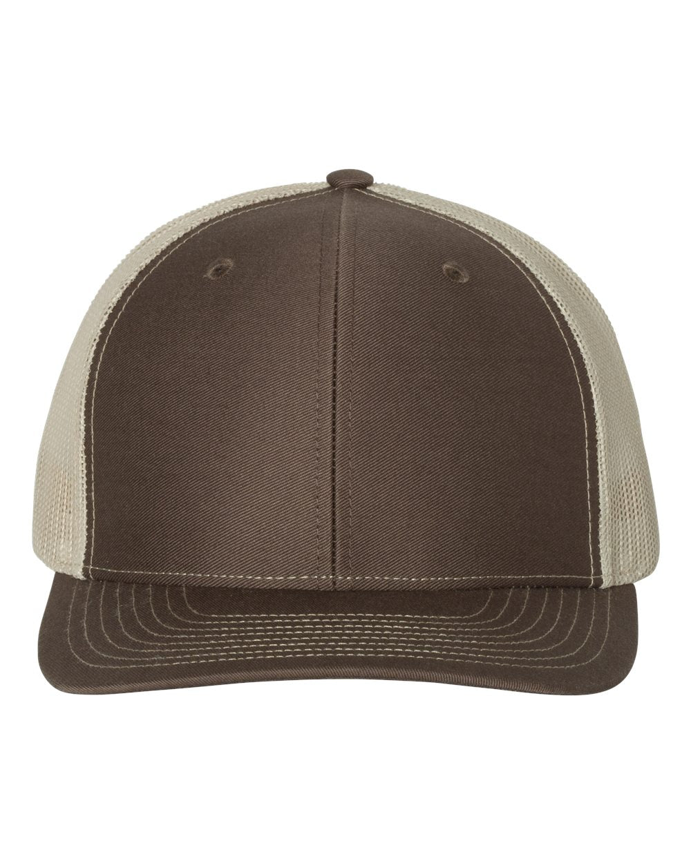 Richardson 112 Trucker Hat - Brown / Khaki