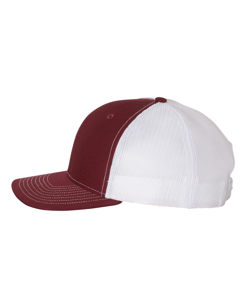 Richardson 112 Trucker Hat - Cardinal / White