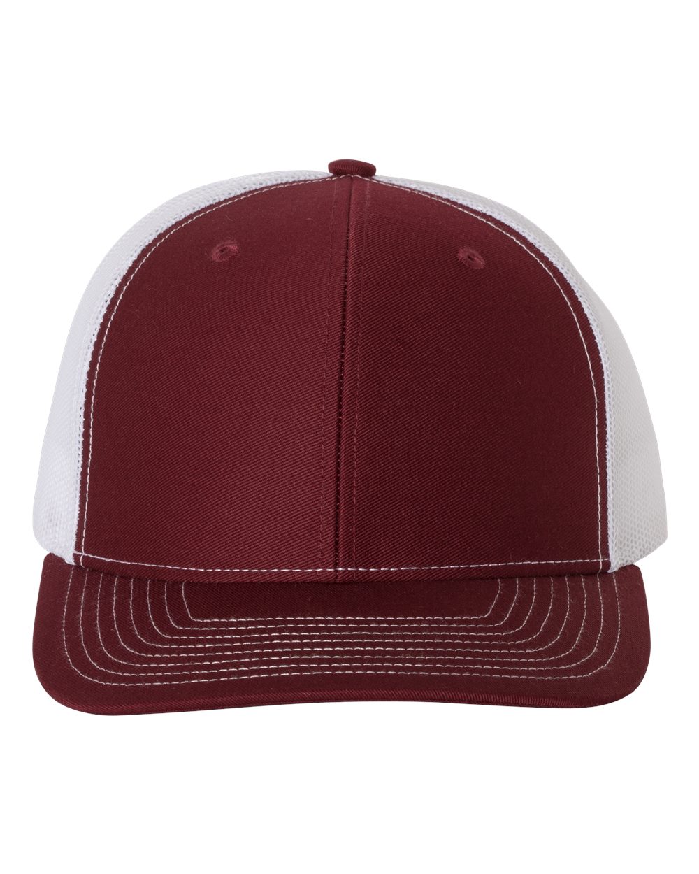 Richardson 112 Trucker Hat - Cardinal / White