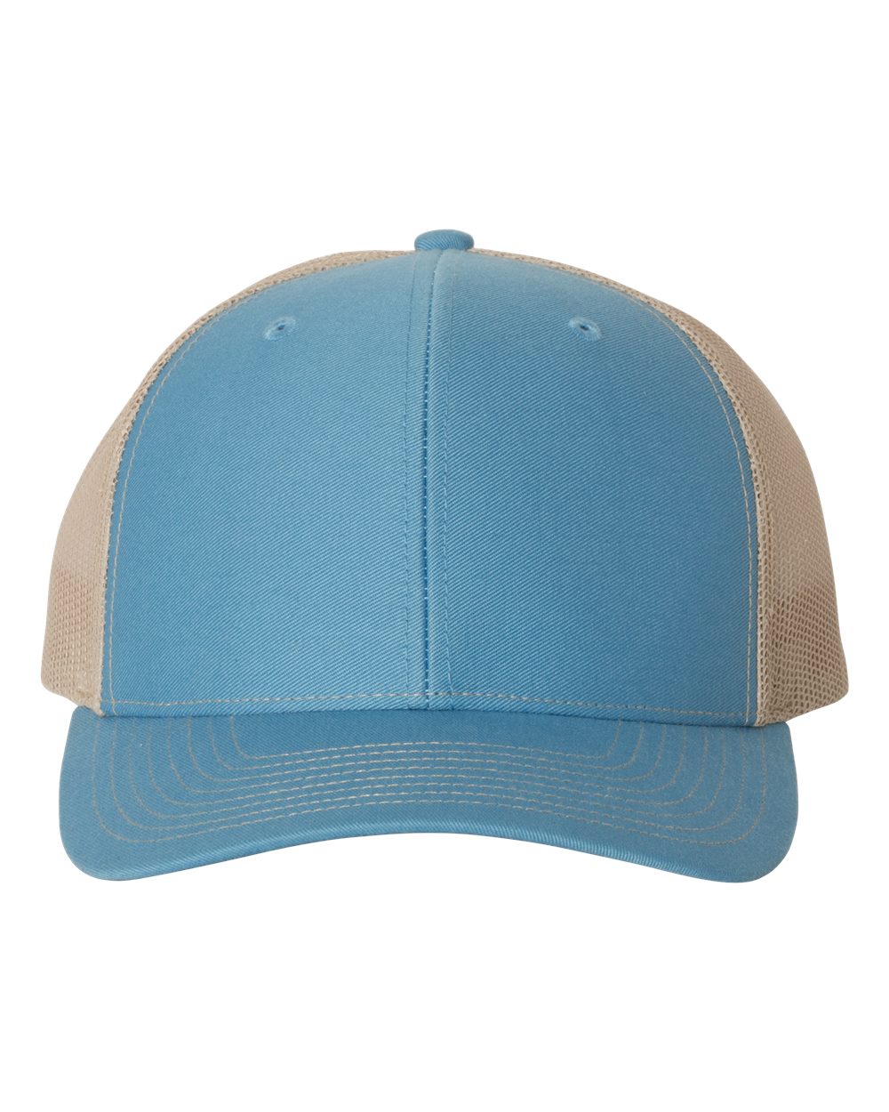 Richardson 112 Trucker Hat - Columbia Blue / Khaki