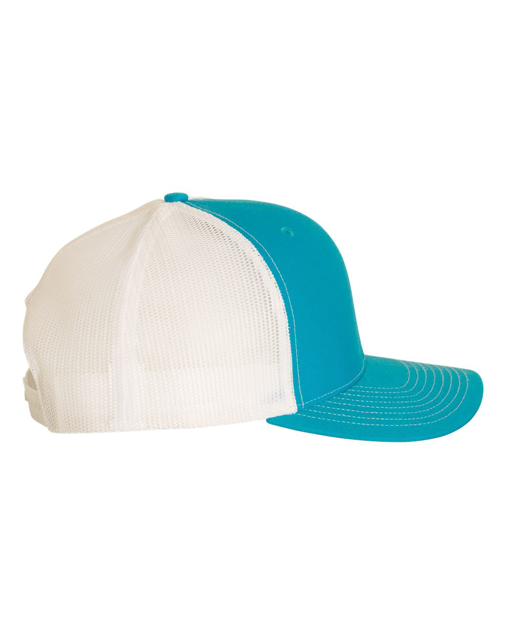 Richardson 112 Trucker Hat - Cyan / White