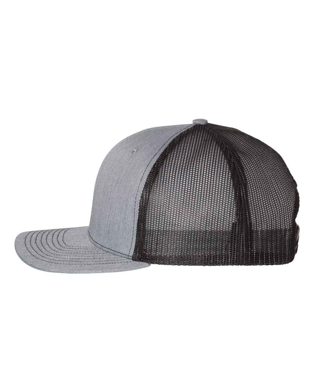 Richardson 112 Trucker Hat -Heather Gray / Black