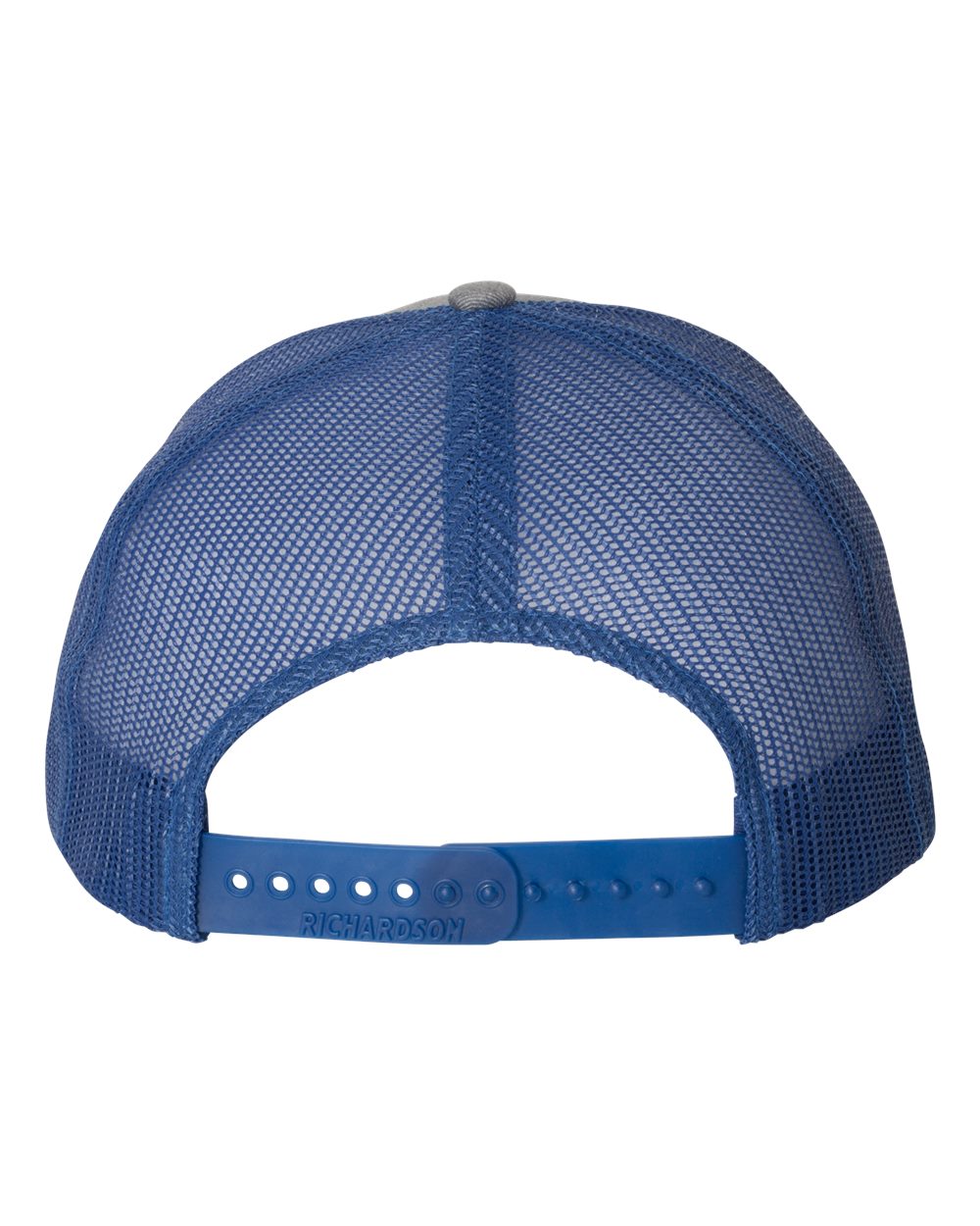 Richardson 112 Trucker Hat -Heather Gray / Royal Blue