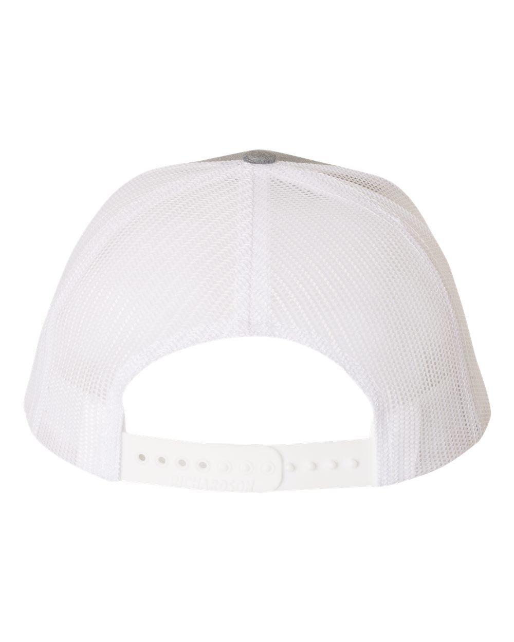 Richardson 112 Trucker Hat -Heather Gray / White