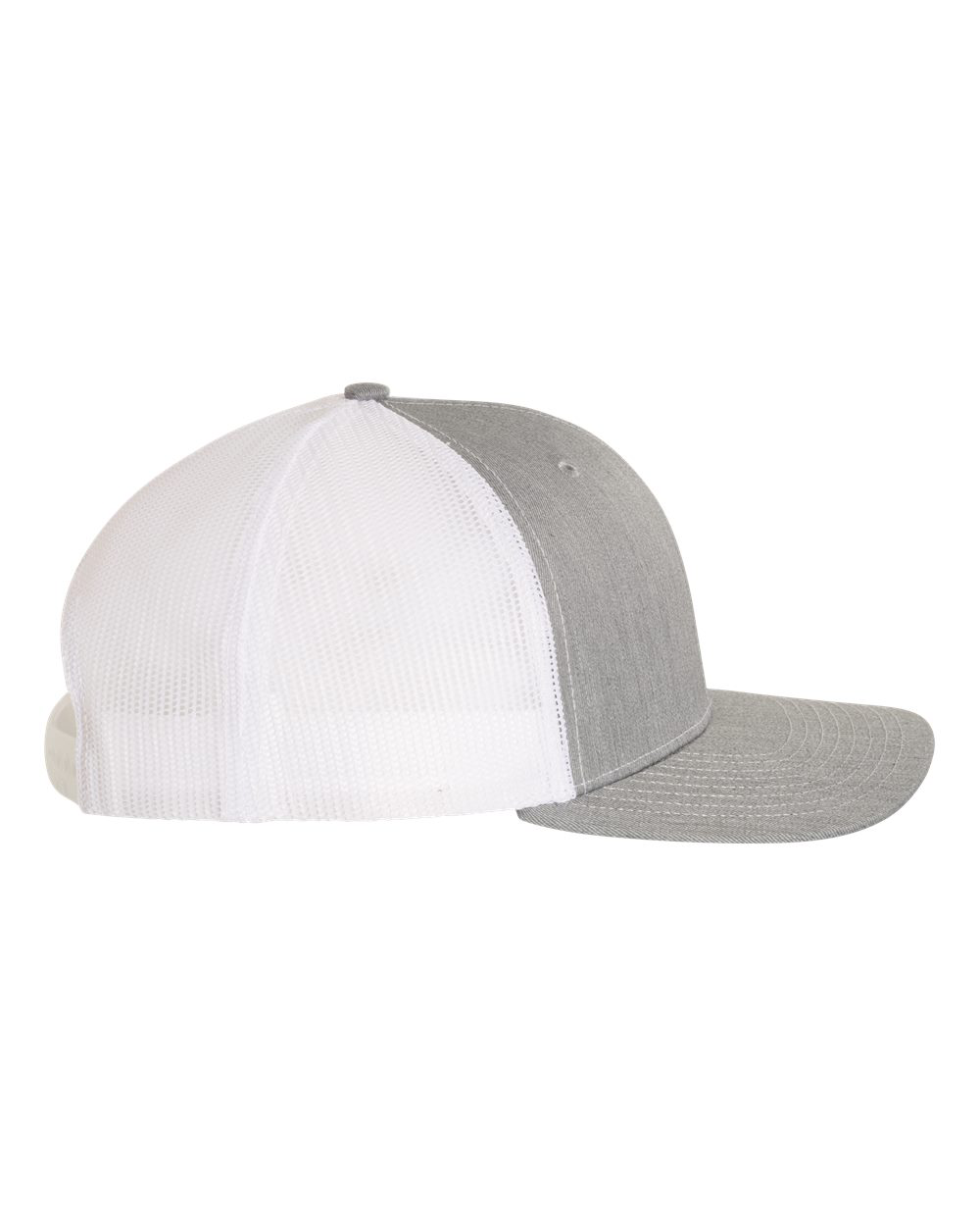 Richardson 112 Trucker Hat -Heather Gray / White