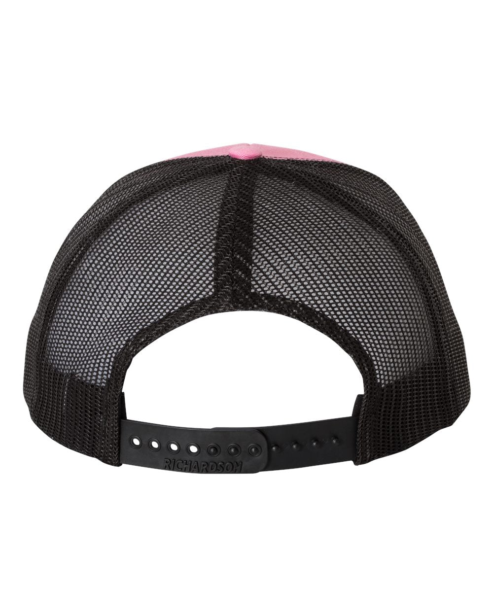 Richardson 112 Trucker Hat -Hot Pink / Black