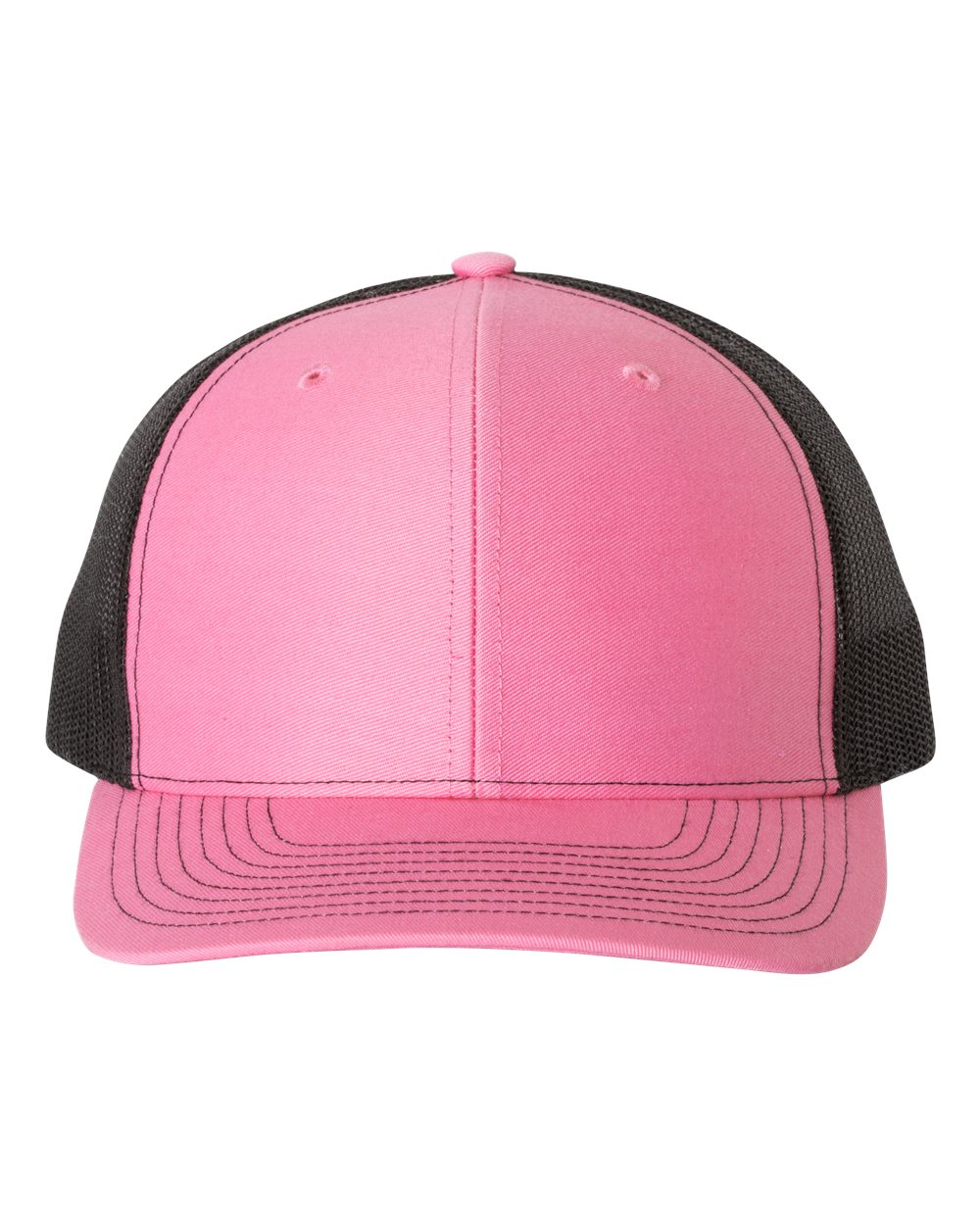 Richardson 112 Trucker Hat -Hot Pink / Black