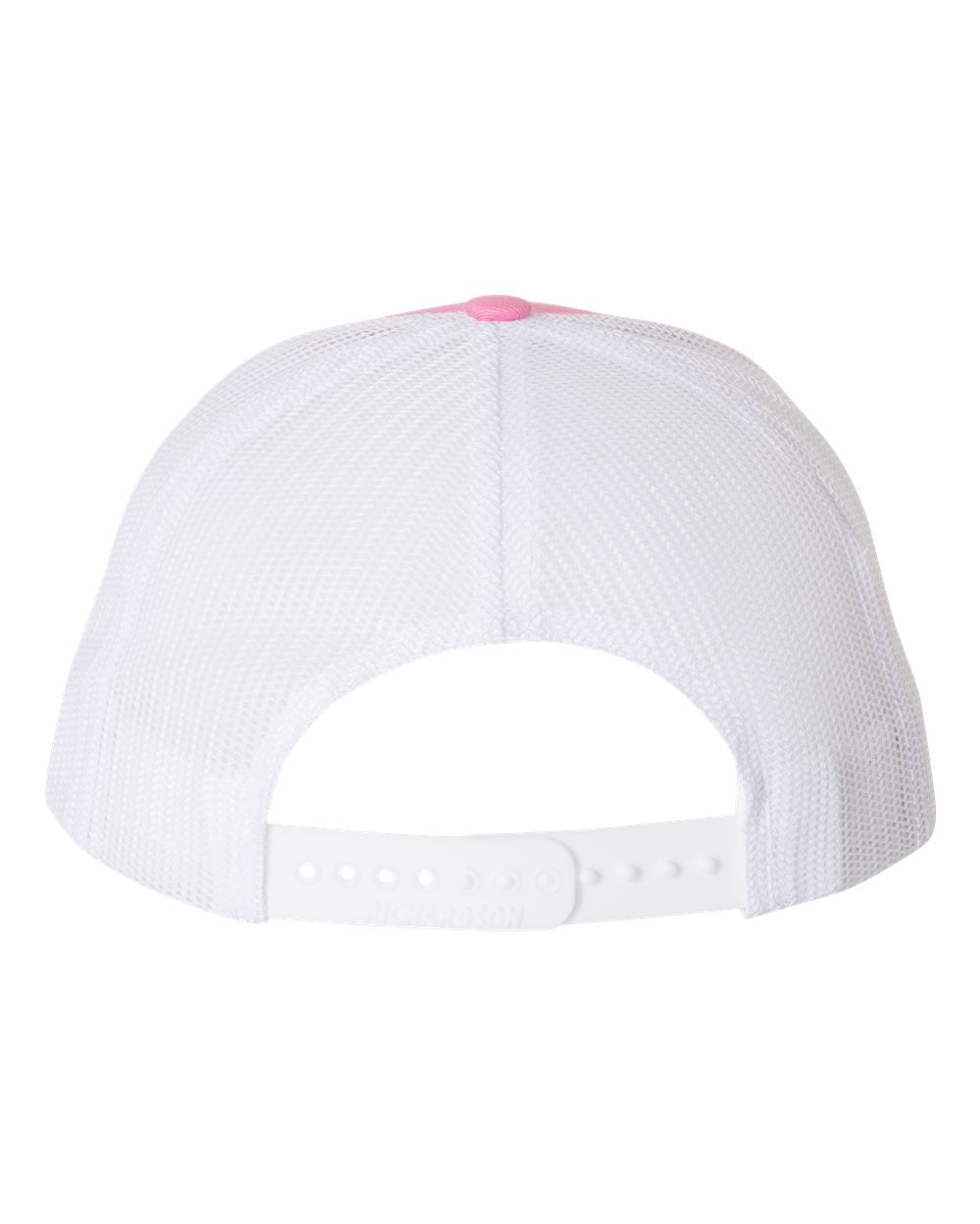 Richardson 112 Trucker Hat -Hot Pink / White