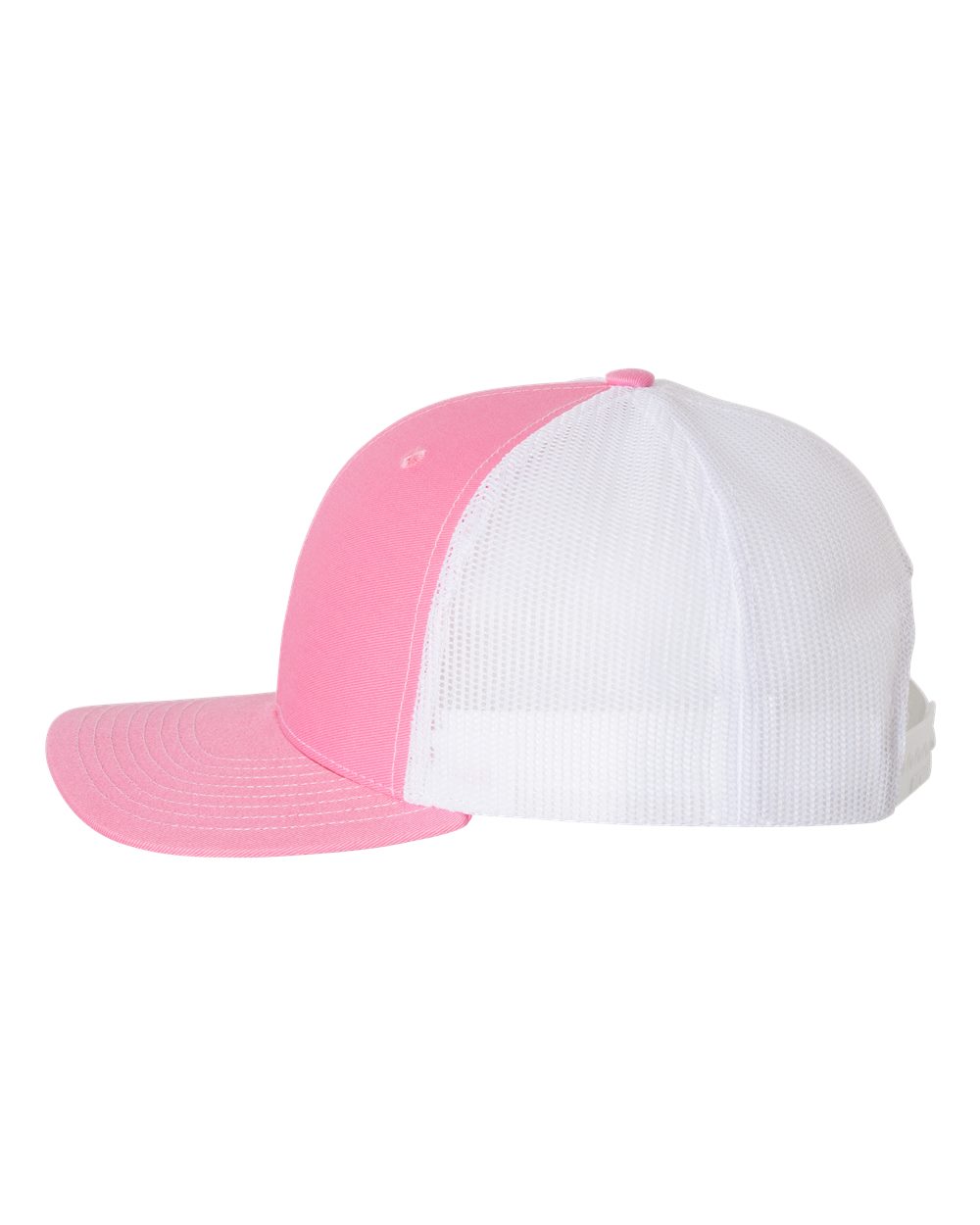 Richardson 112 Trucker Hat -Hot Pink / White