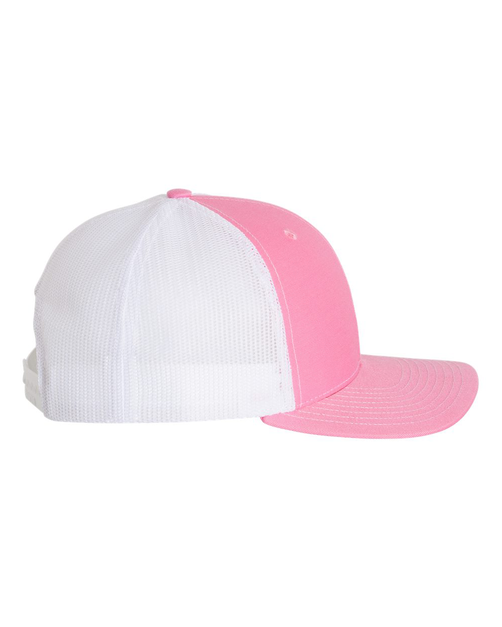 Richardson 112 Trucker Hat -Hot Pink / White