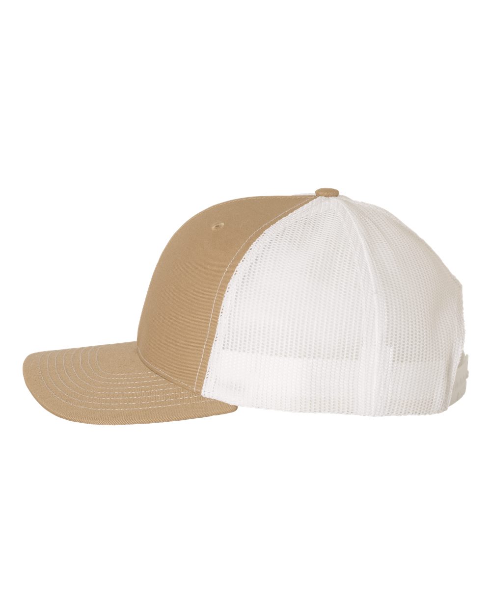 Richardson 112 Trucker Hat -Khaki / White