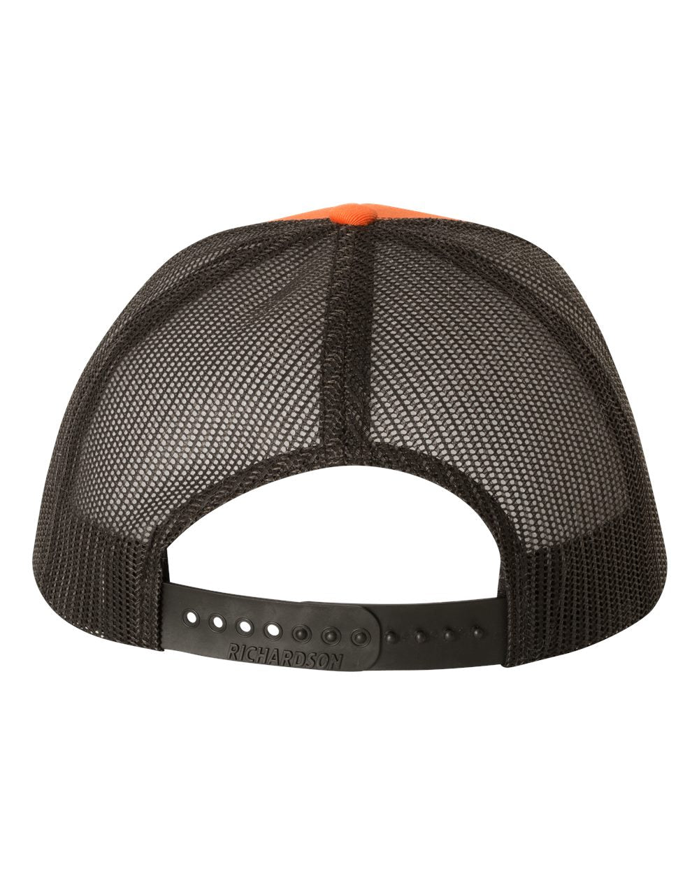 Richardson 112 Trucker Hat - Orange / Black